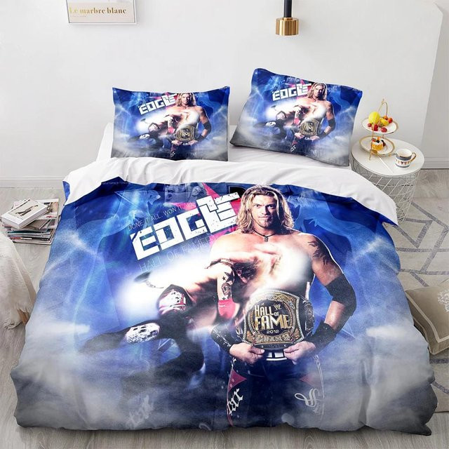 WWE Wrestling 3D Bettwäsche Set Creative Homewares Multicolor, B/H: 135 x 200 cm - Bild 1
