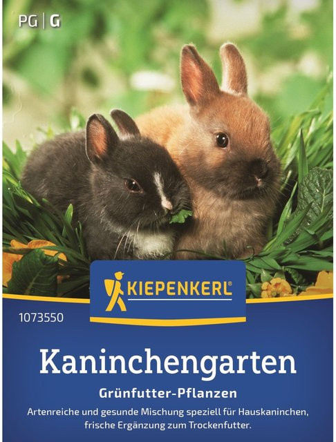Kiepenkerl Kaninchengarten Grünfutter Mischung Blumensamen für Frühling und Sommer - Bild 1