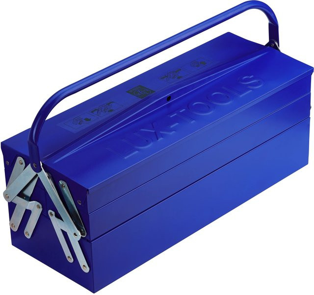 LUX-TOOLS Werkzeugkoffer Profi in Blau aus Stahl - Bild 1