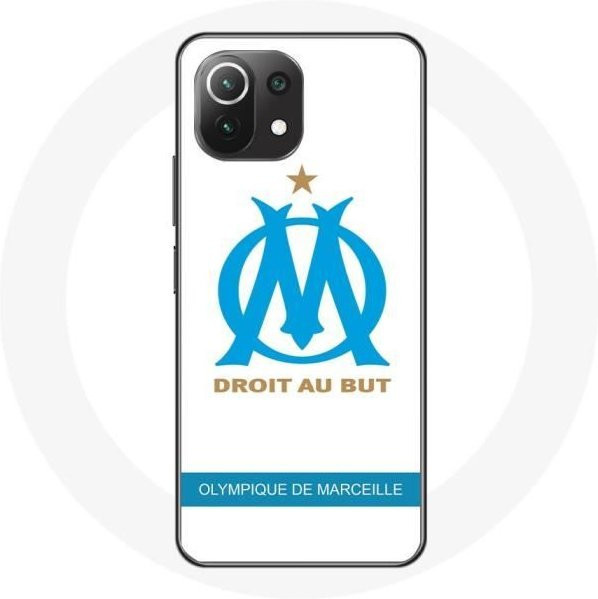 Flexible Handyhülle Olympique de Marseille für Xiaomi Mi 11 Lite in Weiß - Bild 1