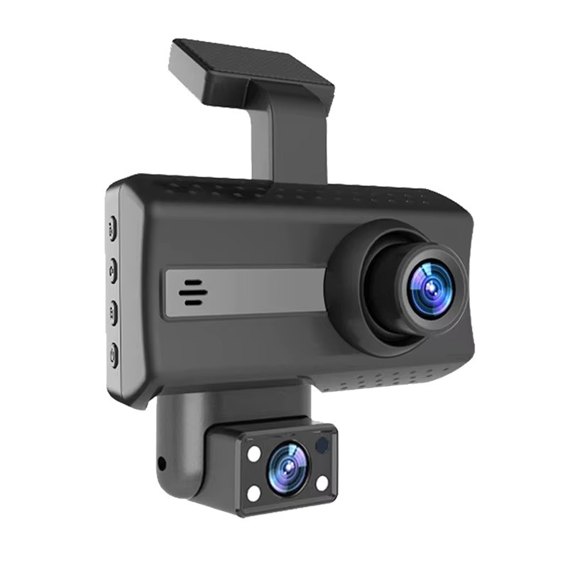 Full HD 1080P Auto Dash Kamera mit 3,0 Zoll IPS Bildschirm als DVR Fahrtenrecorder und Parkplatz Monitor in Schwarz - Bild 2
