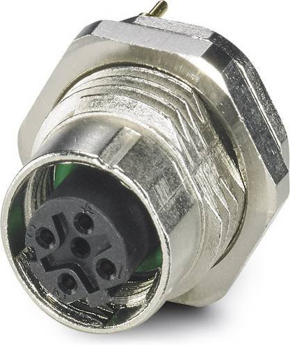 Phoenix Contact 1441875 Sensor-Aktor-Einbausteckverbinder M12 Buchse, 4-polig, silber, 20 Stück - Bild 1