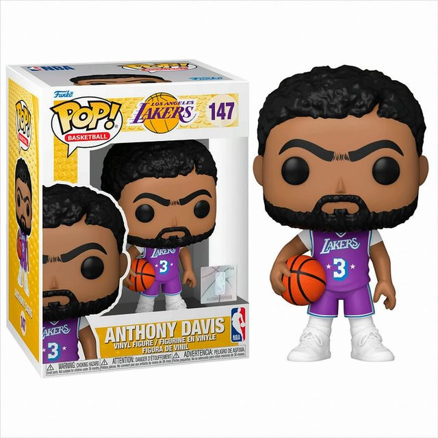 Funko NBA Anthony Davis Los Angeles Lakers Vinyl Figur - Bild 1