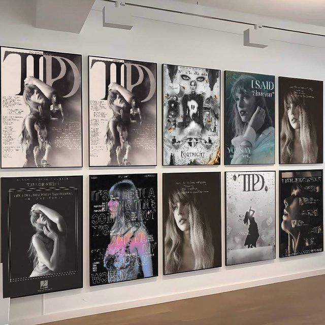 Taylor Swift Posterdruck Portrait Wandkunst Multicolor ohne Rahmen - Bild 1
