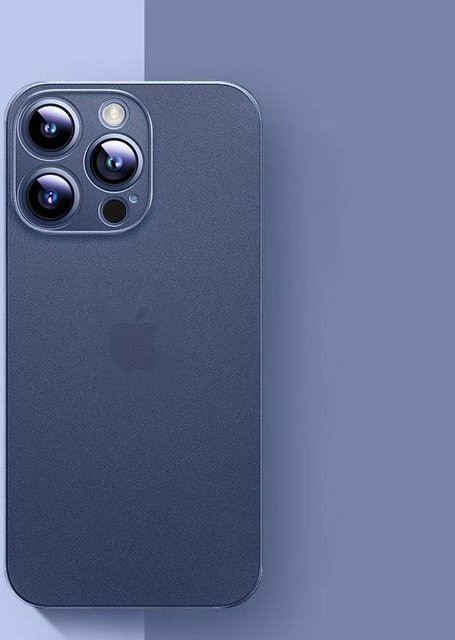 Tuiying002 Ultra-dünne Matte Handyhülle für iPhone 11 bis 16 Pro Max Plus Mini, Transparent, 0,3 mm Hartschalenabdeckung Frosted Case - Bild 1