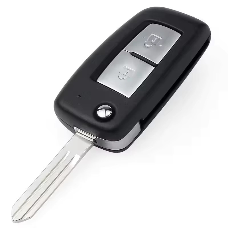 KEYECU Auto-Fernbedienungsschlüssel mit 4A Chip und 433 MHz für Nissan Rogue X-Trail Qashqai Juke, Farbe: Schwarz - Bild 3