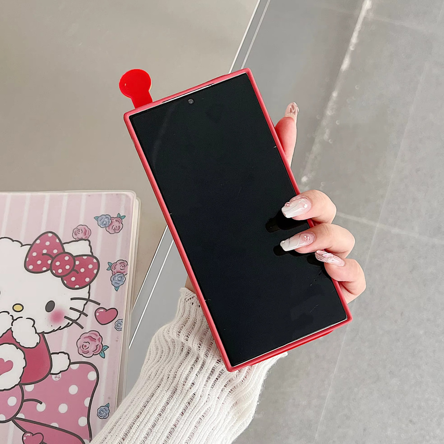 Kawaii Sanrio Hello Kitty Silikonhülle für Samsung Galaxy S26 Ultra S25 S24 S23 S22 Plus FE A57 A37 A56 A36 A55 Cover - Bild 4
