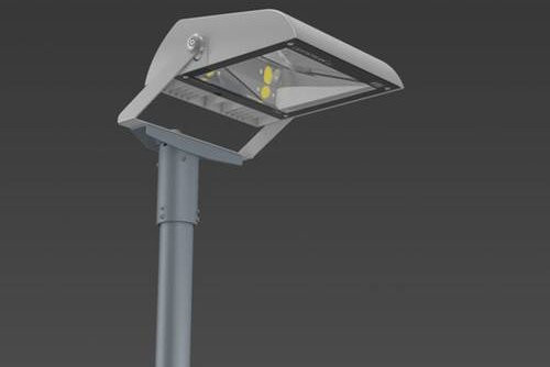 RZB LED-Mastleuchte 721720.114.1 in Grau mit 4000K Warmweiß für Akzent- und Flächenbeleuchtung - Bild 2