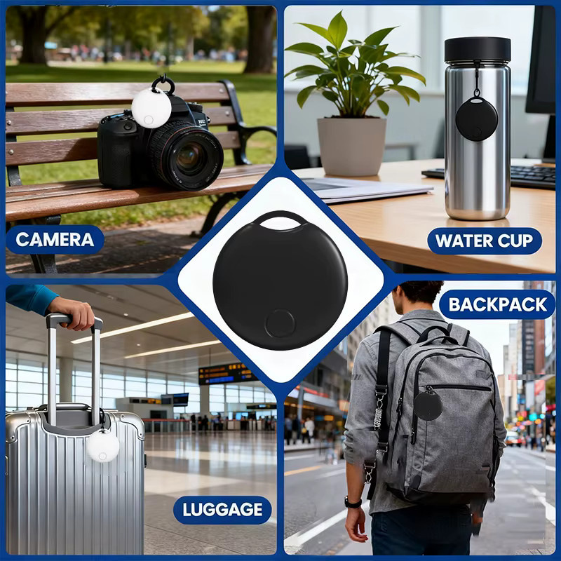 Vivilife Smart Tag Location Tracker in Schwarz für Apple Find My und iOS mit Bluetooth Sprachortung - Bild 5