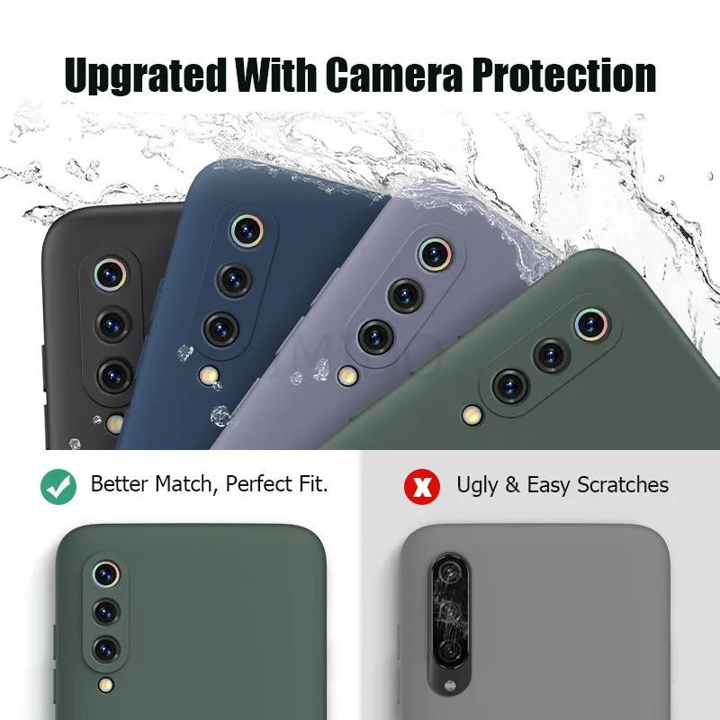 Xiaomi Mi 9 SE Handyhülle aus Flüssigsilikon mit Kameraschutz in verschiedenen Farben - Bild 4