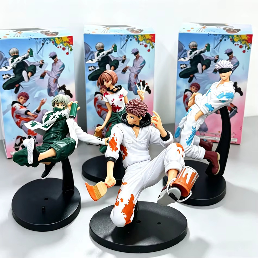 Sega Jujutsu Kaisen Graffiti Battle, Fushiguro Megumi Kugisaki Nobara, Actionfiguren, Kunststoff, Bunt / Mehrfarbig - Bild 6