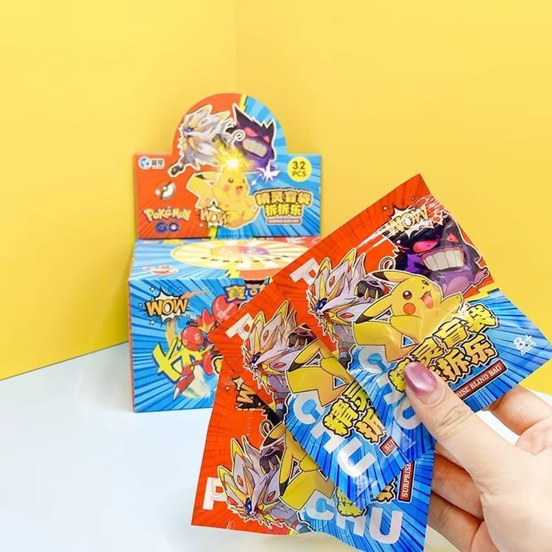 Bandai Pokémon, Acryl-Schlüsselanhänger, 32-teiliges Set - Bild 3