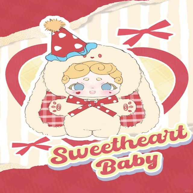 52TOYS Sweet Heart Baby Mini Doll, Mini Puppe, Plüsch / Textil - Bild 1