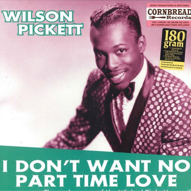 Wilson Pickett LP Schallplatte I Don't Want No Part Time Love Cornbread Records Soul Funk Pink/Multicolour - Bild 1