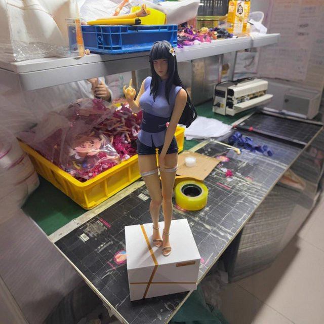 Bandai Naruto Hyuuga Hinata Statue, Modell-Actionfigur, 58cm - Bild 1