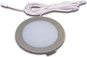 hera LED-Einbauleuchte FR 68-LED 4W warmweiß chrom-matt - Bild 1