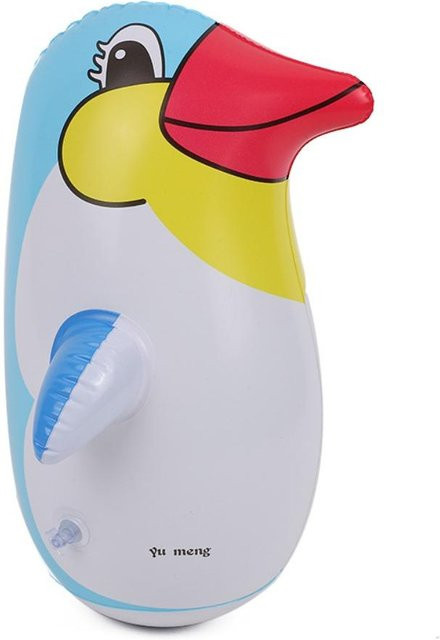 bixing Pinguin Stehaufmann aufblasbares Spielzeug blau - Bild 1