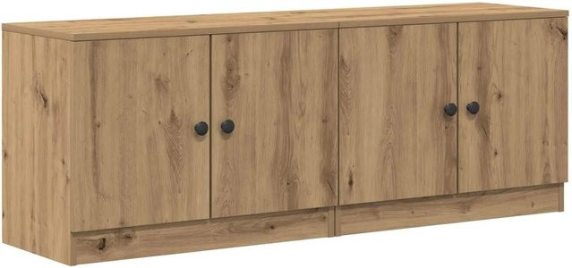 vidaXL 2er-Set Stauraum-Schränke für Hochbetten in Artisan-Eiche, modern und freistehend - Bild 1