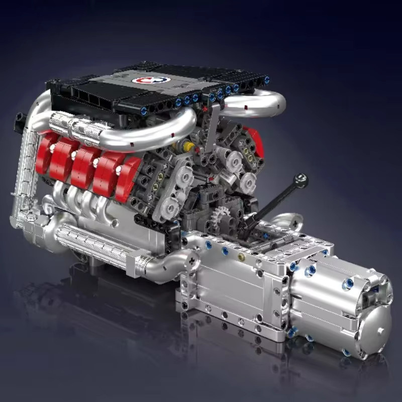 Mold King V8 Motor Technische Fahrzeuge, Bausteine, 1169 Teile, ab 14 Jahren - Bild 2