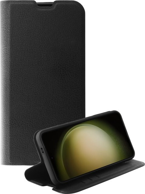 Vivanco Premium Wallet Book Cover für Galaxy S24+ in Schwarz - Bild 1