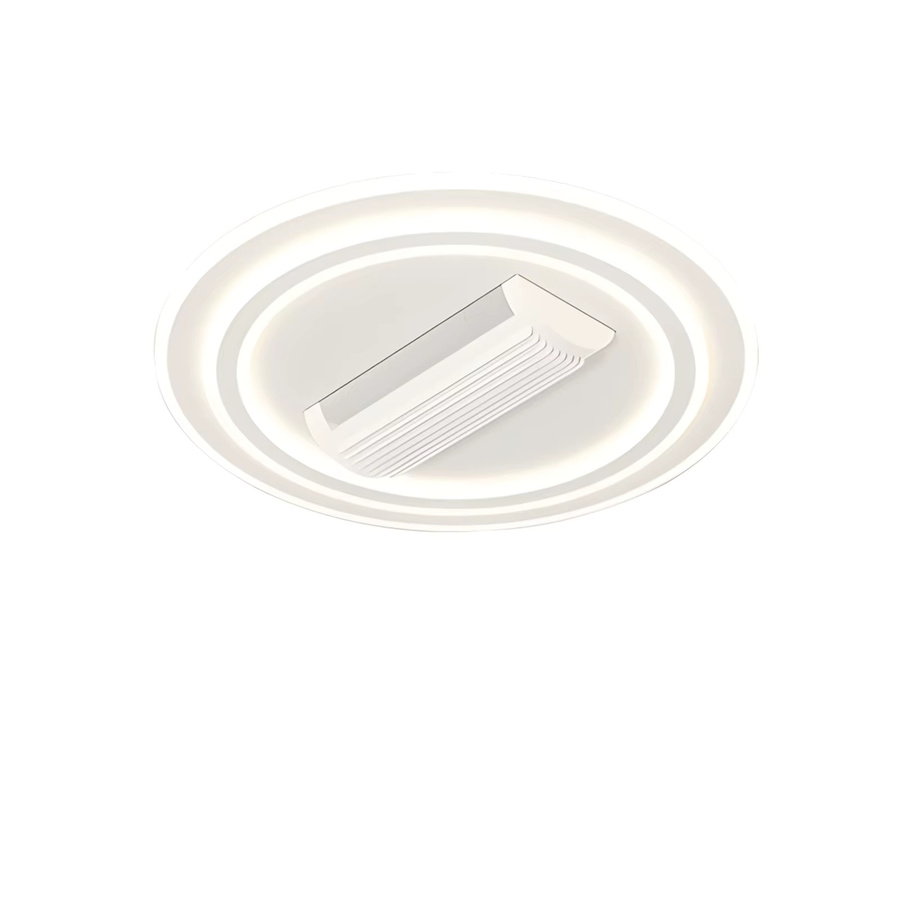 Smart Deckenlampe mit Ventilator von IRALAN in Weiß, dimmbare Deckenleuchte für Schlafzimmer und Arbeitszimmer - Bild 3