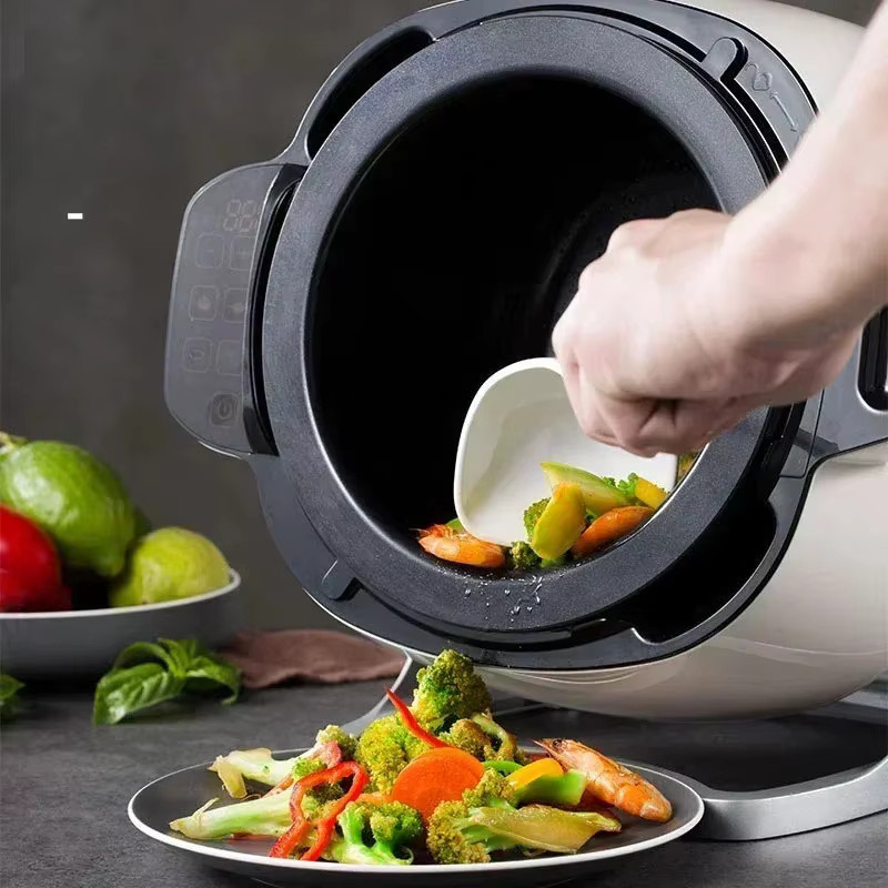 FULANG Intelligenter Automatischer Elektrischer Wok mit 2000W Antihaft-Multifunktions-Rührbratgerät für den Haushalt - Bild 3