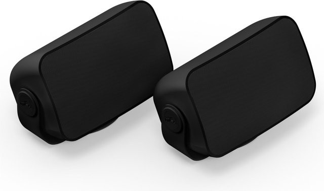 Sonos Outdoor by Sonance Passive Außenlautsprecher Paar in Schwarz - Bild 1