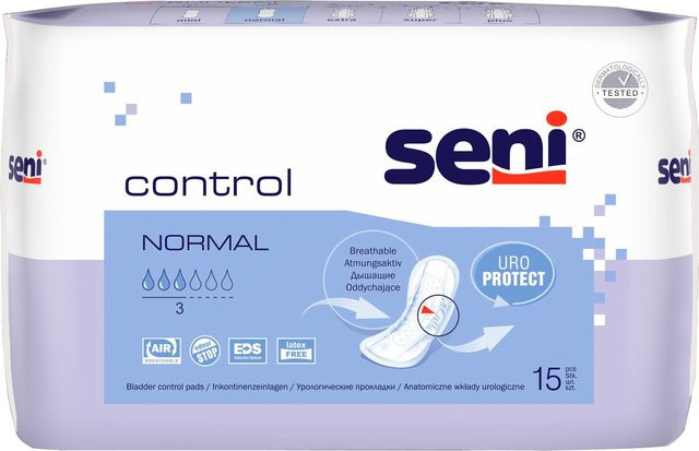 SENI Inkontinenz-Einlagen, Unisex, 15 Stück - Bild 1