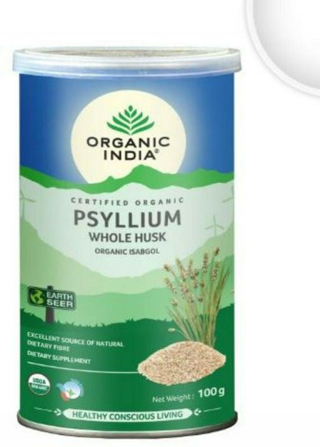 Organic India Psyllium Whole Husk Pulver 100 g - Bild 1