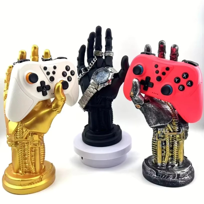 VIKEFON Mechanischer Gaming Kopfhörer Ständer und Controller Halter für SONY PS5, PS4 und Airpods Max - Bild 4