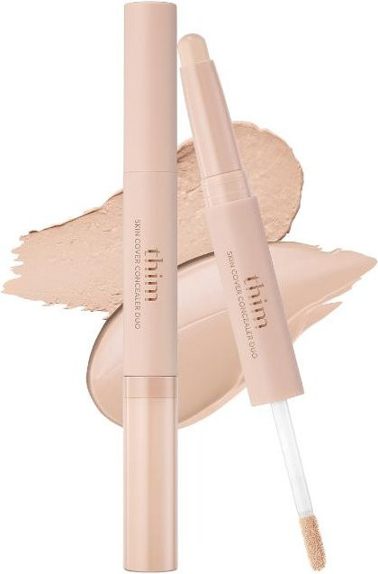 thim Skin Cover Concealer Duo, ivory beige, Stift 1,3g + Flüssigkeit 5g - Bild 1