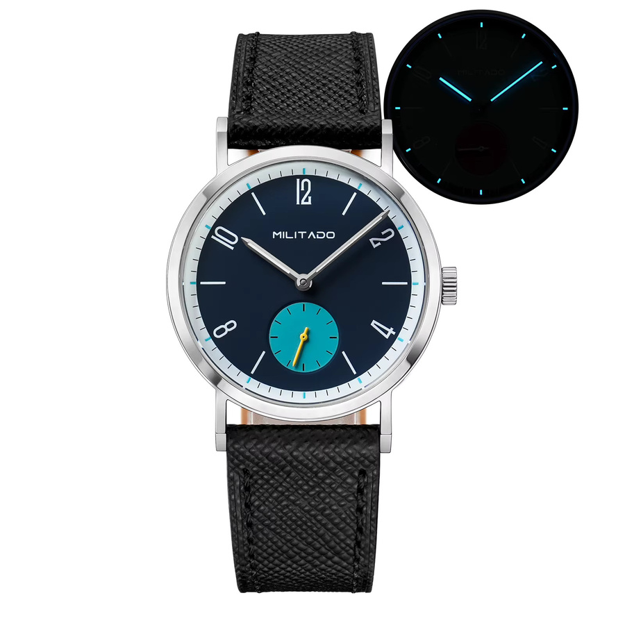 Militado Taucheruhr, Automatik, Edelstahl, Saphirglas, Herren - Bild 4
