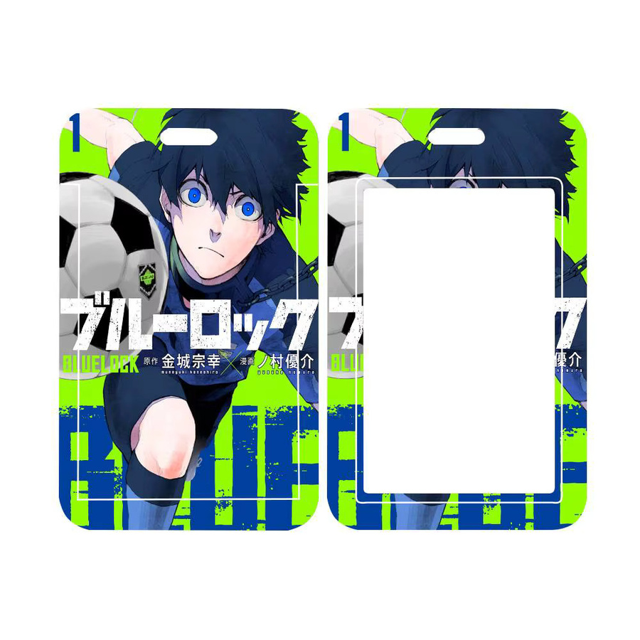 Anime Blue Lock Isagi Yoichi Schlüsselband-Kartenhalter, Unisex - Bild 6
