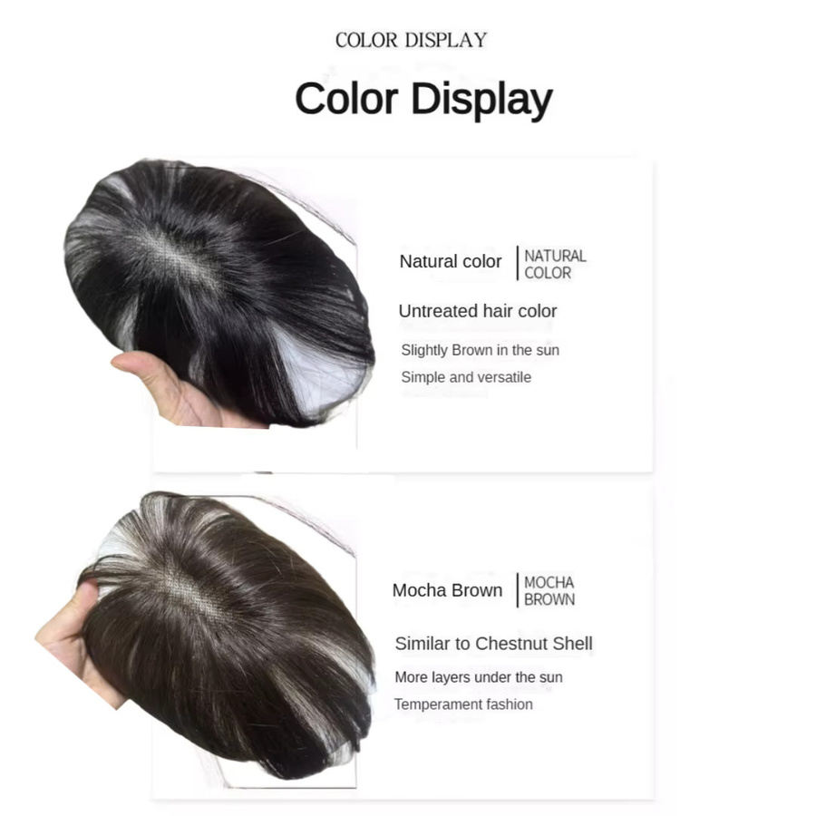 Anemone Clip-in-Fransen-Pony-Haarteil, Echthaar, Damen - Bild 6