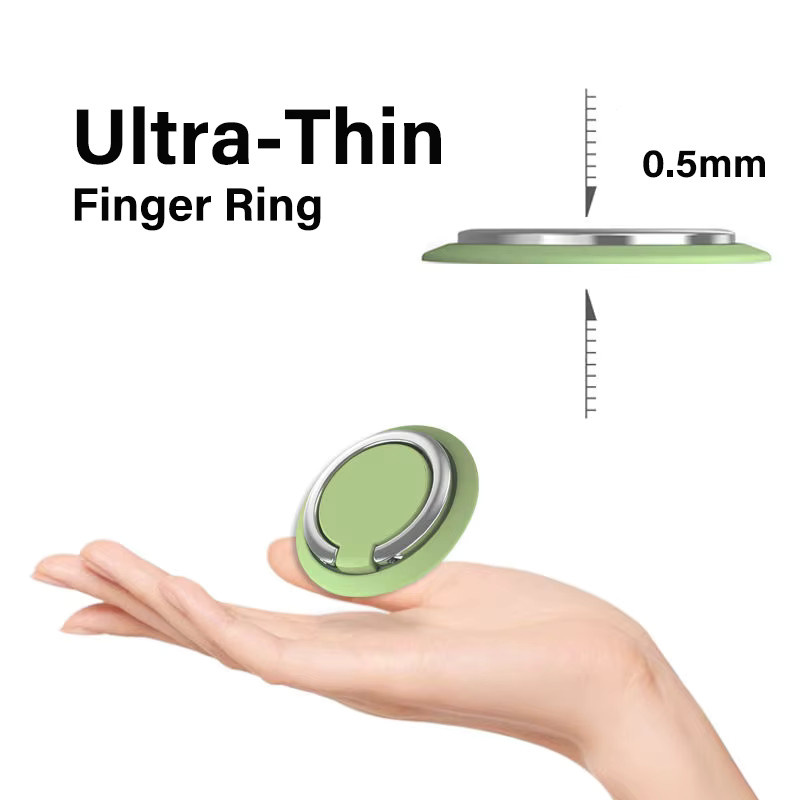 2er-Set WSSHE Ring-Handyhalterung für das Auto in Orange - Bild 2