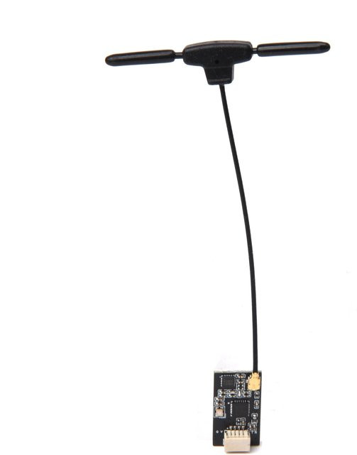 Readytosky 2,4g Nano RX Empfänger mit T-Antenne und WiFi Upgrade für RC FPV Drohnen in Schwarz - Bild 1