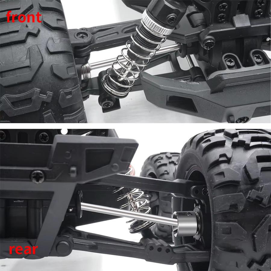 TRINOOD Stahl Antriebswelle vorne und Dogbone hinten, RC Truck Teile - Bild 2