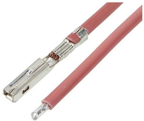 Molex Crimpkontakt mit Litze 216301-2103 in Rot und Multicolour - Bild 1
