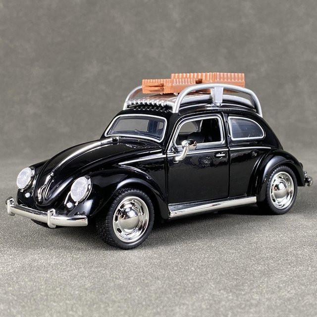Linyi toy car Volkswagen Käfer Reiseversion, Modellauto, 1:32, Metall, ab 14 Jahren - Bild 1