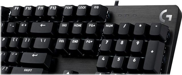 Logitech G G413 TKL SE Mechanische Gaming-Tastatur mit Hintergrundbeleuchtung USB QWERTY US International Schwarz - Bild 1