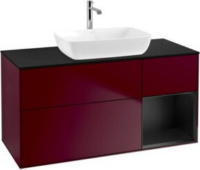 V&B Waschtischunterschrank Finion in Blau, B/T/H: 120 x 50,1 x 50,1 cm - Bild 1