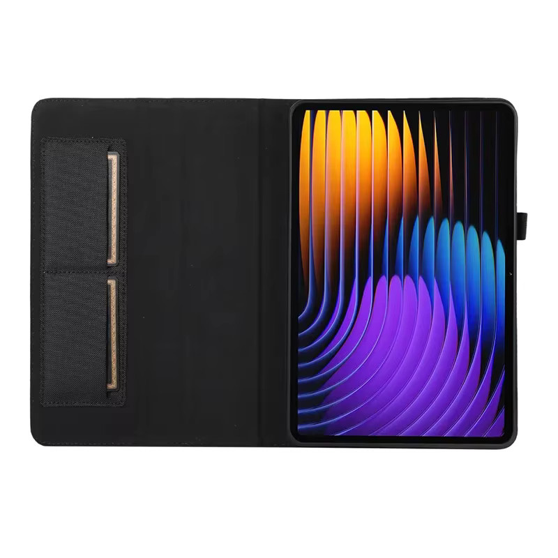 Xiaomi Pad 7 Schutzhülle mit Standfunktion im Cowboy-Design, Weiches Flip-Cover für 11,2 Zoll, erhältlich in Grau und Schwarz - Bild 2