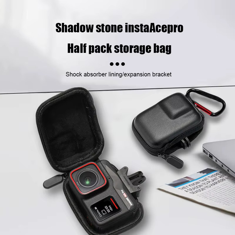 Insta360 Ace und Ace Pro Aufbewahrungstasche sowie AcePro2 Schutzbox in Schwarz, sturzsicher und tragbar - Bild 2