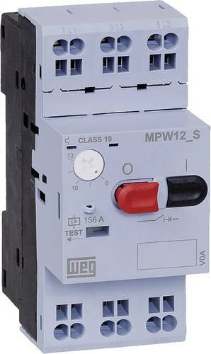 WEG Motorschutzschalter MPW12-3-C016S einstellbar grau 0,16A - Bild 1