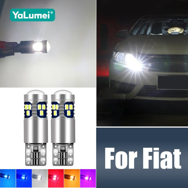 YaLumei LED Parkplatz Lichter Zubehör für Fiat 500, 500L, 500X, 500E, 500C, Bravo, Panda, Tipo, 124, Freemont, Multipla und Stilo - Bild 1