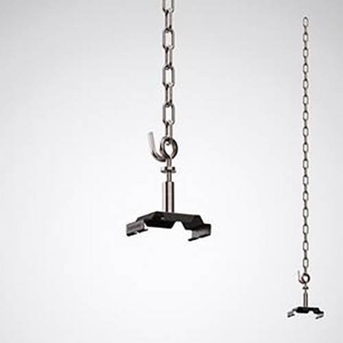 Trilux Kettenaufhängung für Pendelleuchten aus Metall in Schwarz und Silber - Bild 1