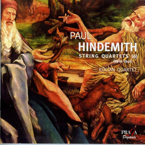Paul Hindemith Die sechs Streichquartette Kocian Quartet CD von Praga Digitals Klassik Gebraucht - Bild 1