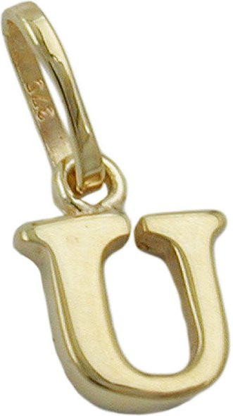 Paolo Renzo Buchstabenanhänger, 375 Gelbgold, Unisex - Bild 1