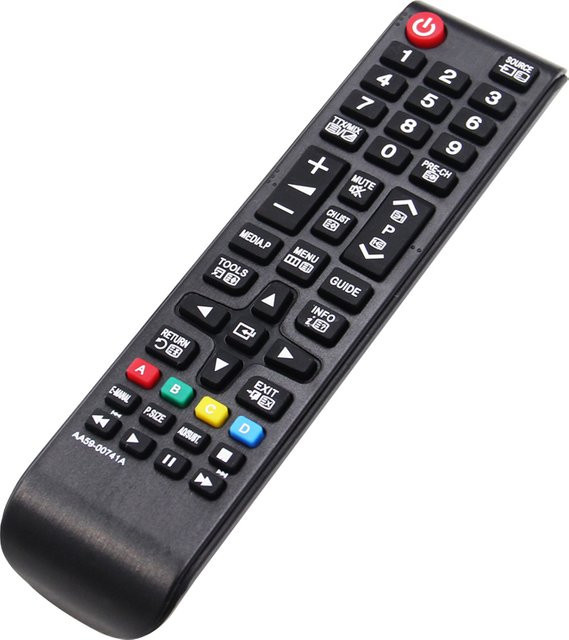 Samsung Ersatz-Fernbedienung für 3D Smart TV in Schwarz (Modell AA59-00741A) - Bild 1