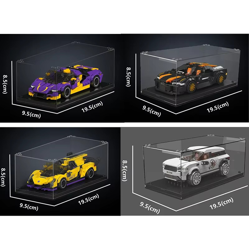 Mould King Supercar Rennwagen-Bausteine-Set, Sportwagenmodell - Bild 3